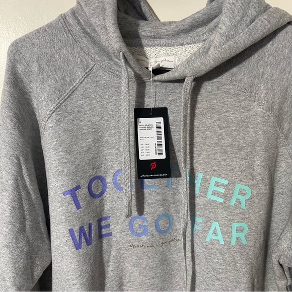 Peloton Hoodie Womens Together We Go Far Size: M - Picture 6 of 6
